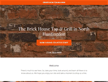 Tablet Screenshot of brickhousetap.com